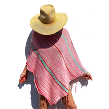 Load image into Gallery viewer, Poncho Espelette -100% Cotton
