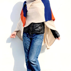 CLASII Cape - 100% merino wool