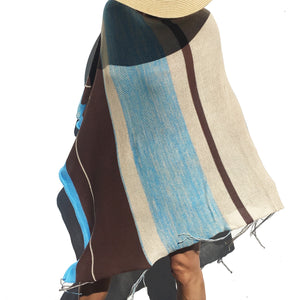 Poncho Alpine - 100% Cotton