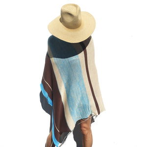 Poncho Alpine - 100% Cotton