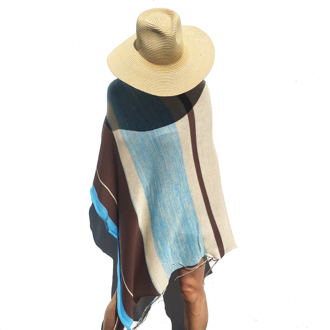 Poncho Alpine - 100% Cotton