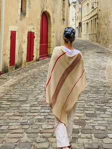 Poncho Saint-Émilion - 100% Cotton