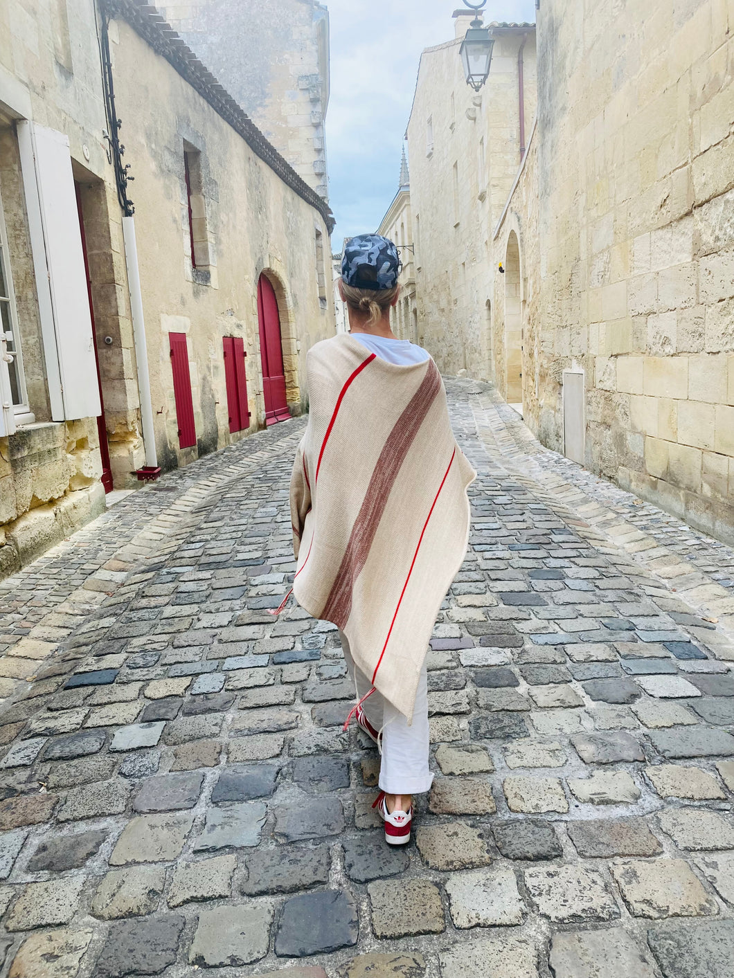 Poncho Saint-Émilion - 100% Cotton