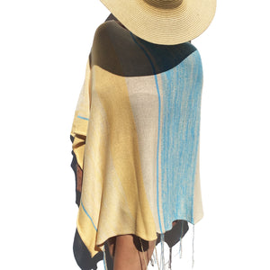 Poncho Pasque - 100% Cotton